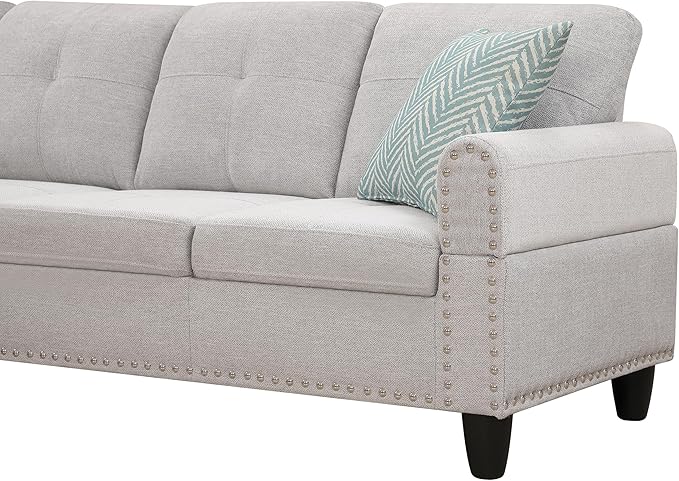 Ball & Cast 98" L Shaped Sectional Couch - Image 16