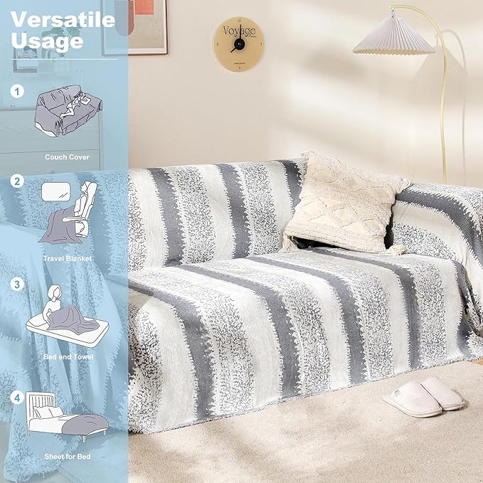 Boho Sofa Cover, Couch Covers for 3 Cushion Couch Sofa Pet Friendly, Sofa Cover - Image 5