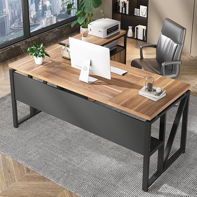 Tribesigns 63" Executive Desk - Image 9