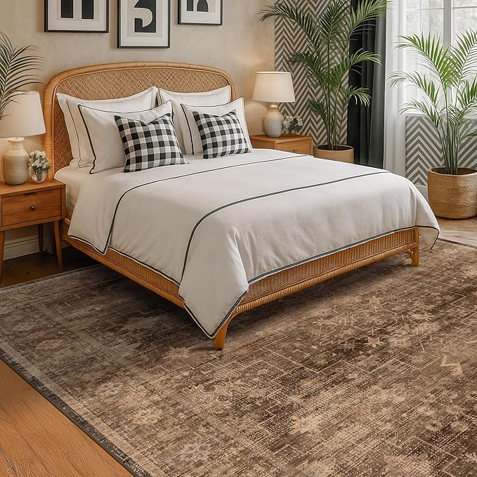 Brown 9x12 Living Room Rug - Image 3