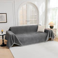 MYSKY HOME Oversized Couch Cover Sofa Covers Couch Covers by MYSKYHOME