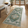 GENIMO 2x10 Runner Rugs for Hallway, Machine Washable Non Slip Vintage Rugs by GENIMO