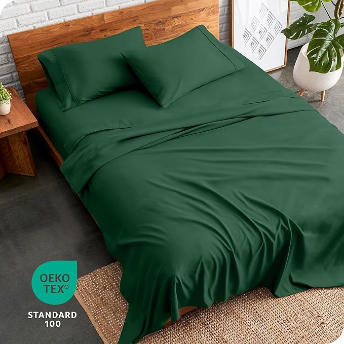 Bare Home Split Head Flex King Sheet Set - Image 8