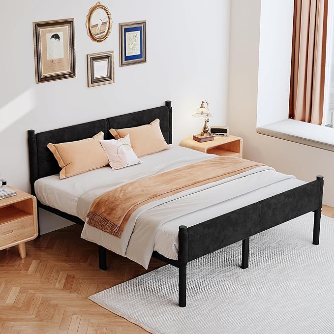 Metal Bed Frame, 14Inch Queen Size Bed Frame - Image 4