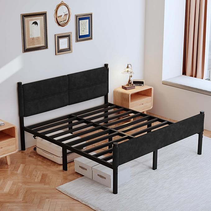 Metal Bed Frame, 14Inch Queen Size Bed Frame - Image 7