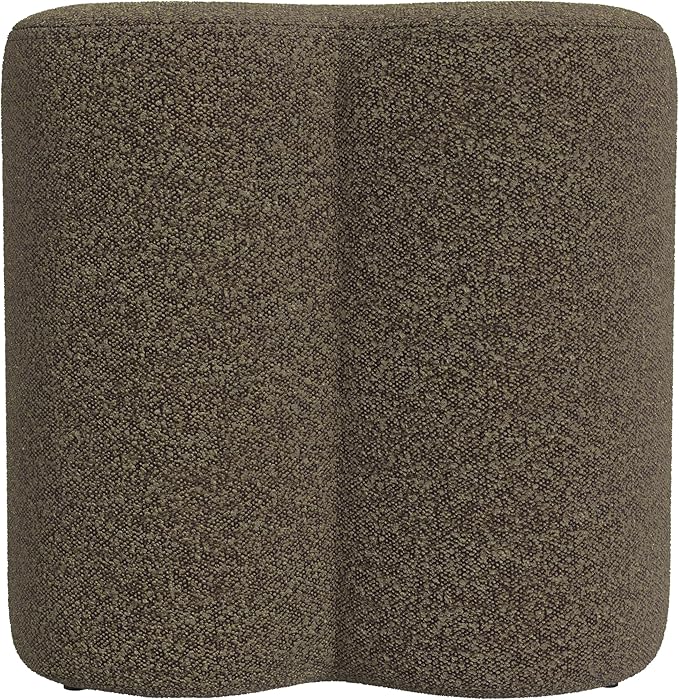 HomePop Upholstered Clover Shaped Ottoman Home Décor|Foot Rest Ottoman - Image 7