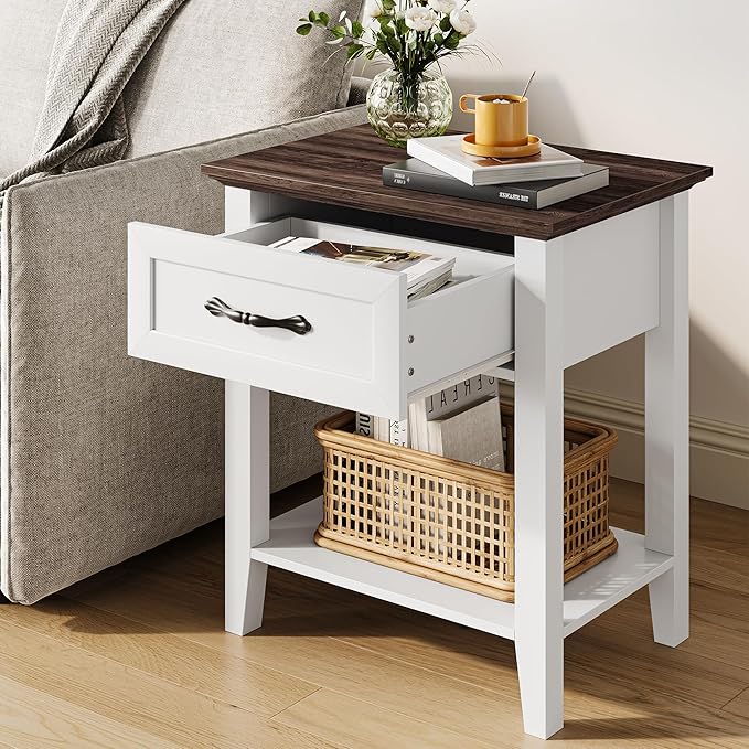 IDEALHOUSE Nightstands Set of 2, End Table - Image 2