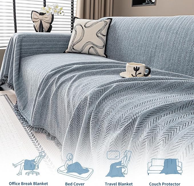 Nobildonna Sofa Chair Cover Waterproof Soft Thicken Chenille Cushion Couch Cover - Image 7