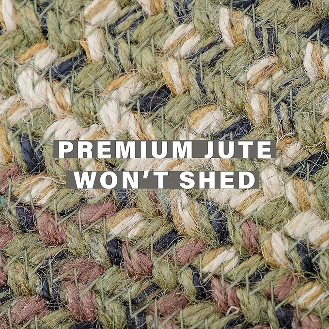 Pinecone Oval Woven Rug 27x45 - Image 5