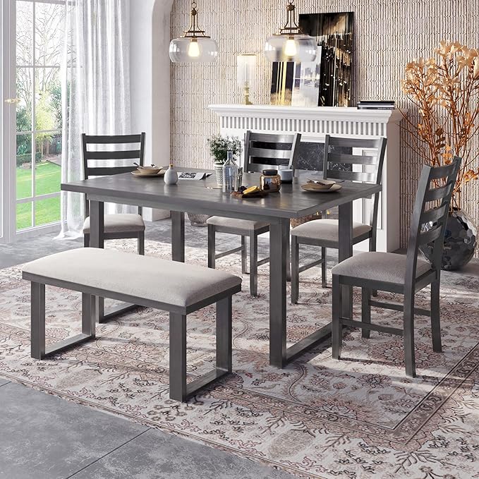 Ball & Cast 6 Piece Dining Table Set by BallCast