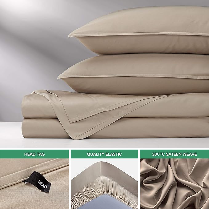 Twin Sheets by Pure Bamboo, Genuine 100% Organic Viscose Derived from Bamboo - Image 6