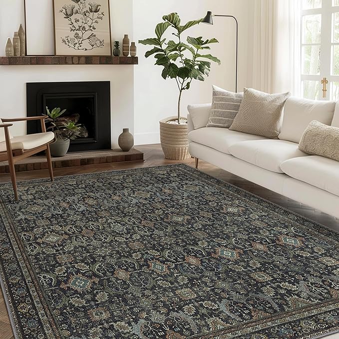 10X14 Area Rugs Machine Washable Rugs - Image 2