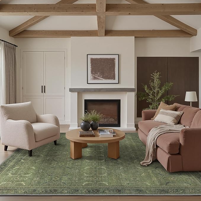 9X12 Area Rugs Machine Washable Rugs - Image 3