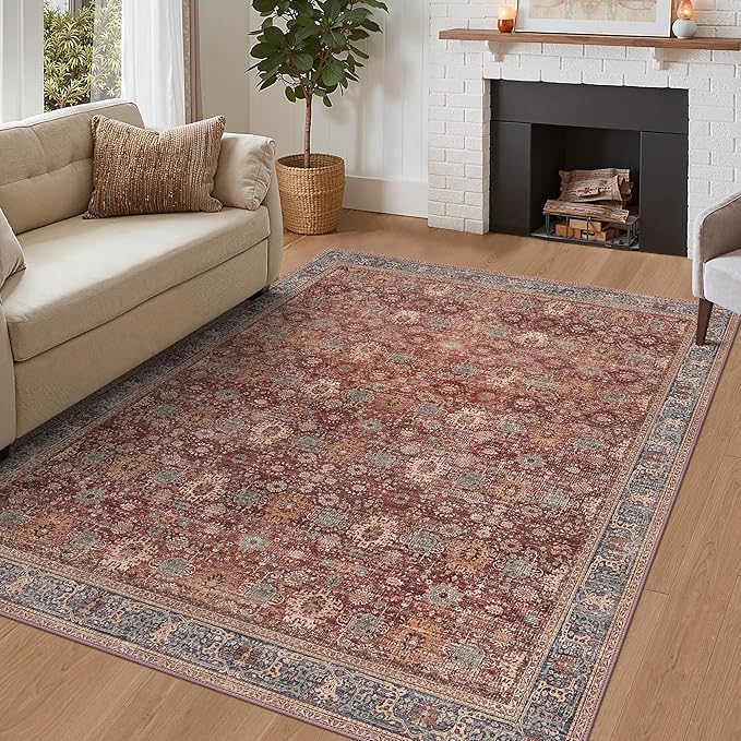 8X10 Area Rugs Machine Washable Rugs - Image 2