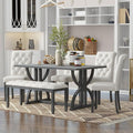Ball & Cast 6-Piece Dining Table Set by BallCast