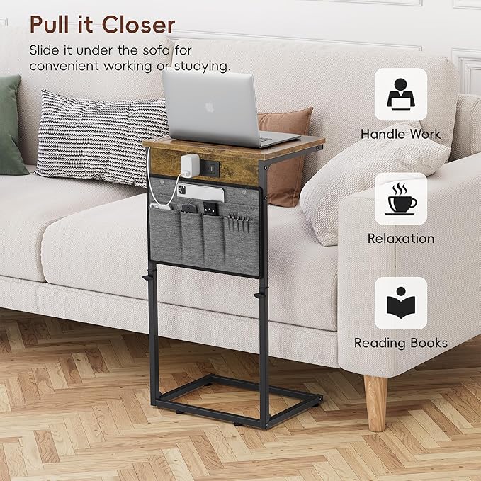 Vagusicc C Shaped End Table - Image 8