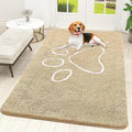 OLANLY Door Mat for Muddy Dog Paws 59x35, Ultra Absorbent Chenille Mud Doormat by OLANLY