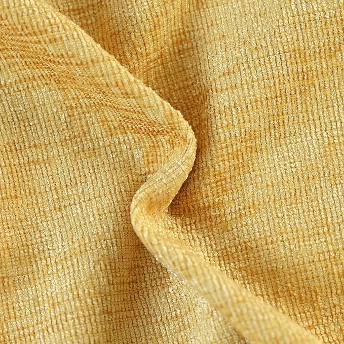 CaliTime Throw Pillow Covers Decorative 22 X 22 Inches Pack of 2 Cozy Chenille - Image 2