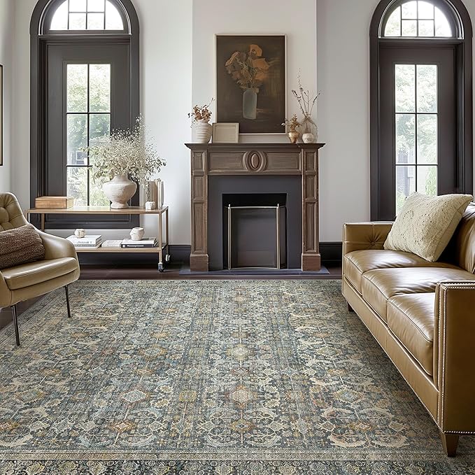 10X14 Area Rugs Machine Washable Rugs - Image 9