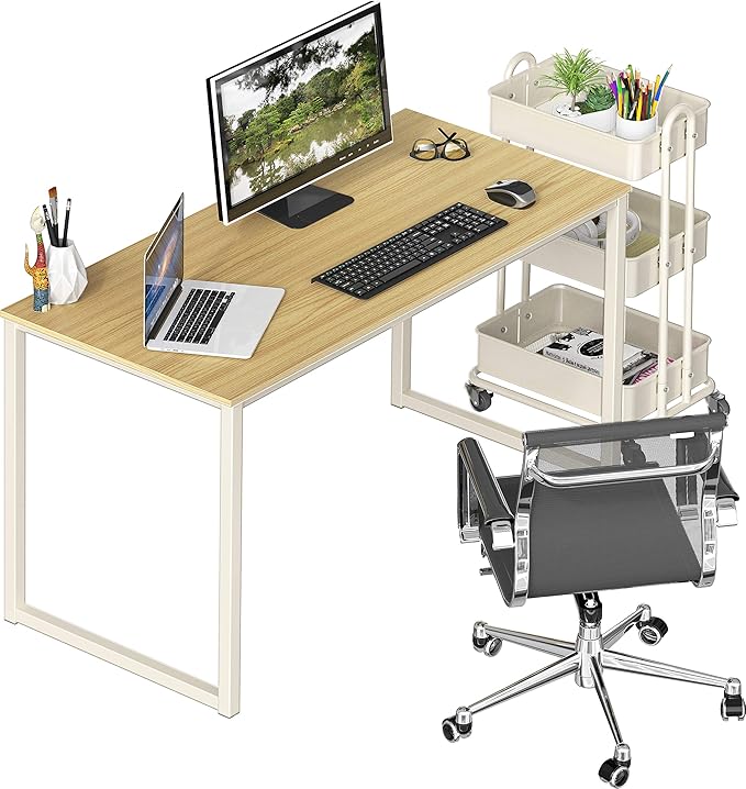SHW Mission 48-Inch Home Office Computer Desk - Image 5