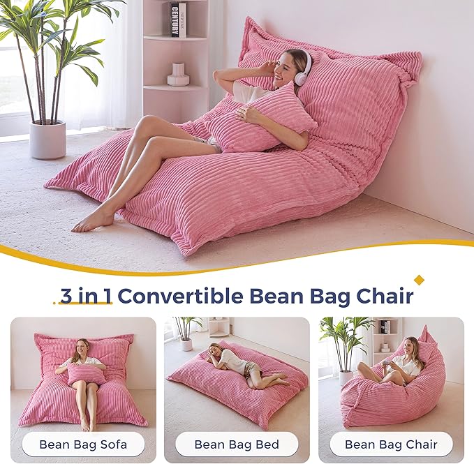 MAXYOYO Giant Bean Bag Chair - Image 4