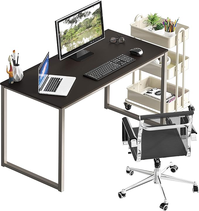 SHW Mission 48-Inch Home Office Computer Desk - Image 6
