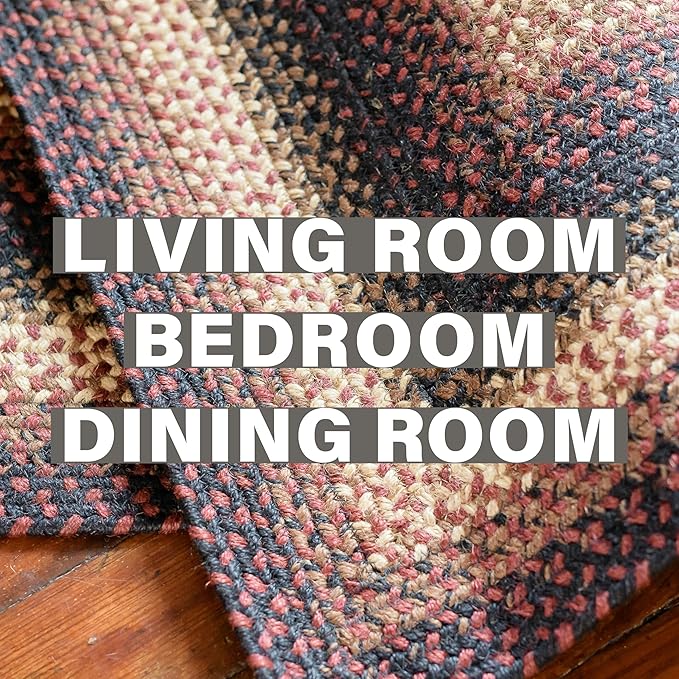 Homespice Prescott Braided Area Rugs 8x10' - Image 8