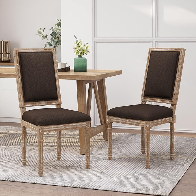 Christopher Knight Home Regina French Country Dining Chairs Set of 2, Wooden - Image 2