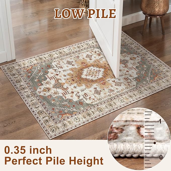 Tangsoo 2x5 Washable Runner Rug - Image 3