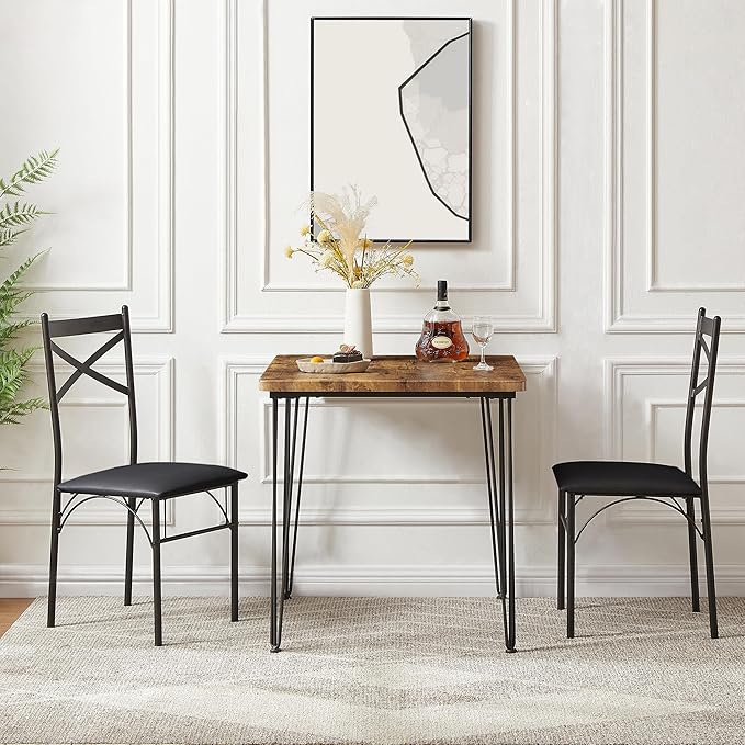 VECELO Kitchen Dining Room Table Set - Image 2