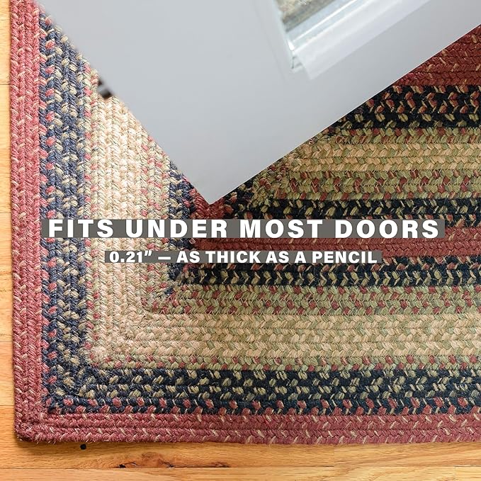 Highland Multi Color Jute Braided Rugs, 20x30 Rectangle - Image 5