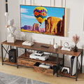 TV Stand with Fabric Drawer by GYIIYUO