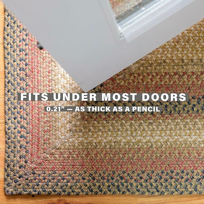 Russet Multi Color Jute Braided Rugs, 20x30 Rectangle - Image 5