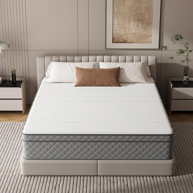Queen Mattress, 12 Inch Hybrid Queen Size Mattress - Image 5