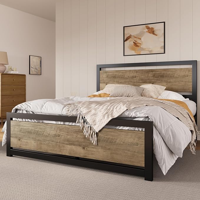 SHA CERLIN Full Size Bed Frame - Image 3