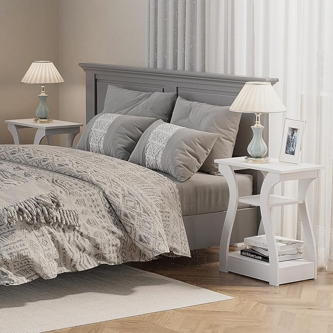 End Tables Living Room, Nightstand - Image 6