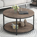 NSdirect Round Coffee Table, 27.5" Small Coffee Table by NSdirect