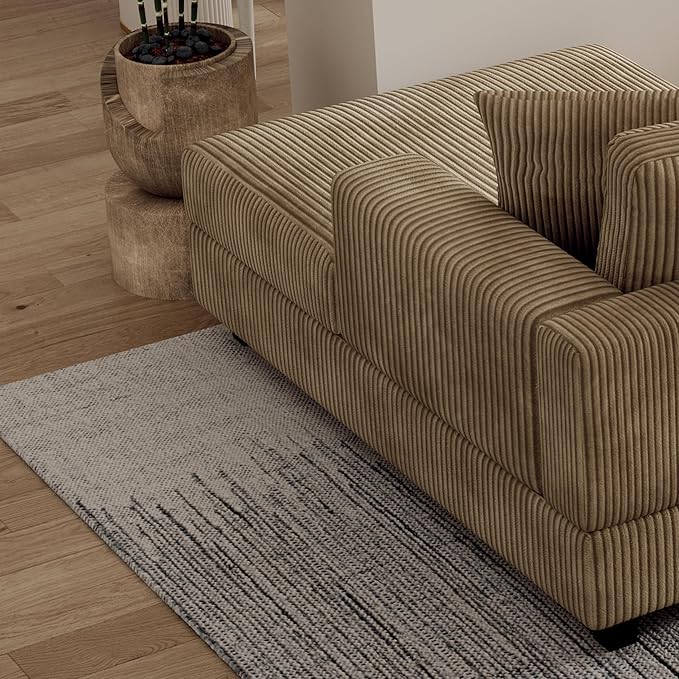 99" Symmetrical U Shaped Reversible Modular Sectional Sofa, Convertible Sofa - Image 8