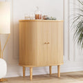 WERMO 28'' Bar Cabinet with Storage and Shelves by WERMO