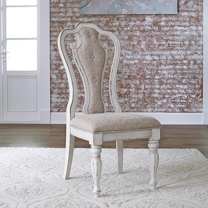 LIBERTY FURNITURE INDUSTRIES, INC. Magnolia Manor Opt 5 Piece Pedestal Table Set - Image 7