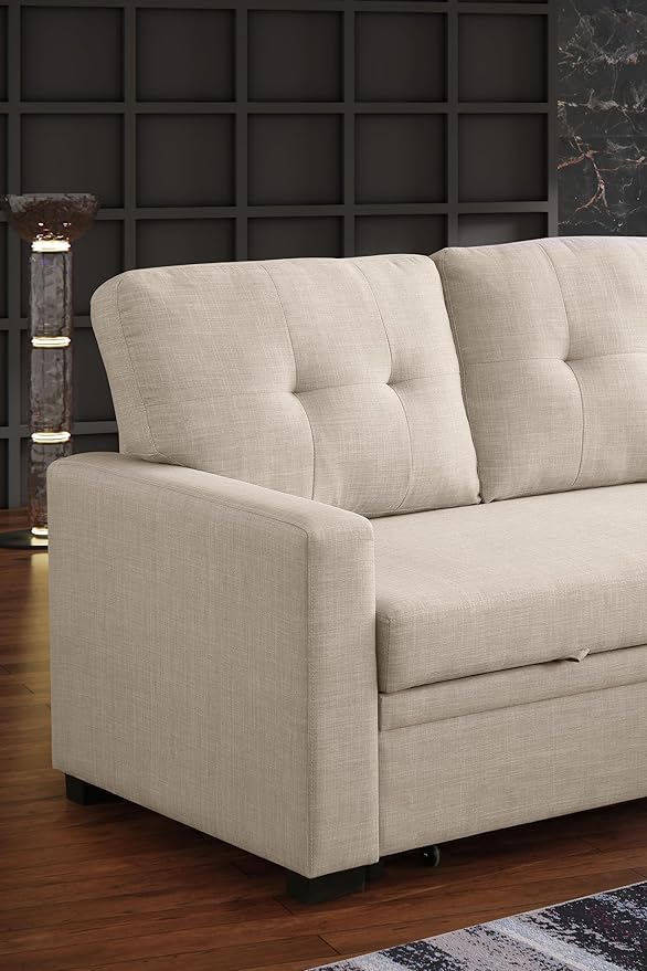 Devion Furniture Garisa 4-in-1 Convertible L Shaped Couch - Image 5