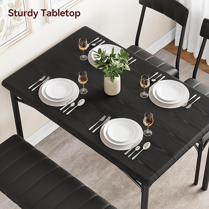 GAOMON Dining Table Set for 4 - Image 6