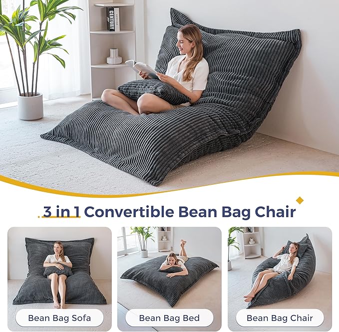 MAXYOYO Giant Bean Bag Chair - Image 5