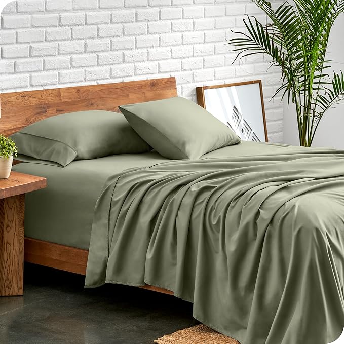 Bare Home Ultra-Soft Split Cal King Sheet Set - Image 3