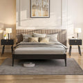 Bme Dinkee Queen Platform Bed Frame Wood 15 Inch by Bme
