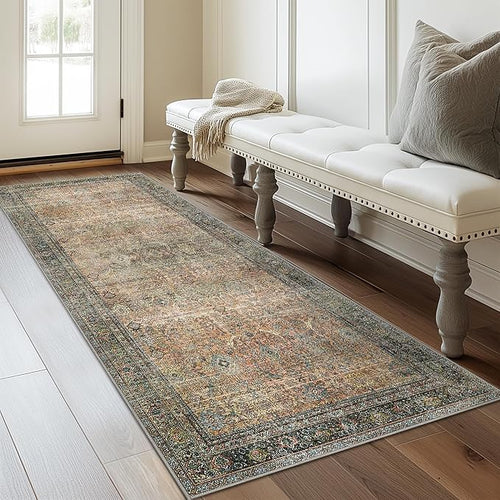 2X5 Area Rugs Machine Washable Rugs - Image 2