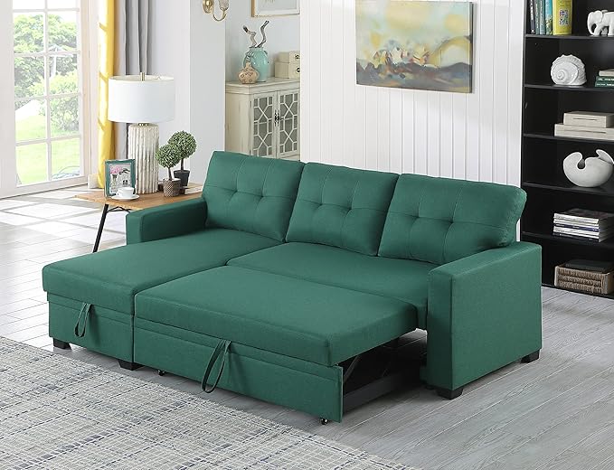 Devion Furniture Philly 4-in-1 Convertible L Shaped Couch by DevionFurniture