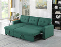 Devion Furniture Garisa 4-in-1 Convertible L Shaped Couch by DevionFurniture