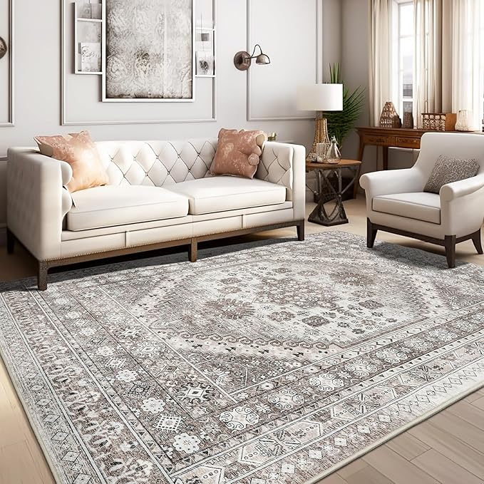 zesthome 6x9 Area Rug, Super Soft Washable Rugs - Image 3