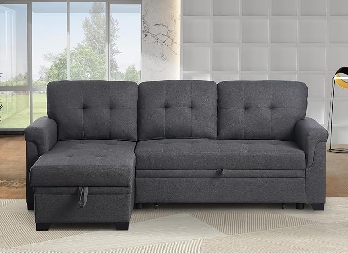 Devion Furniture Philly 4-in-1 Convertible L Shaped Couch - Image 7